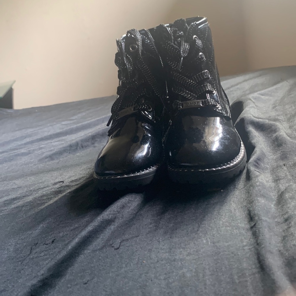 Black boots